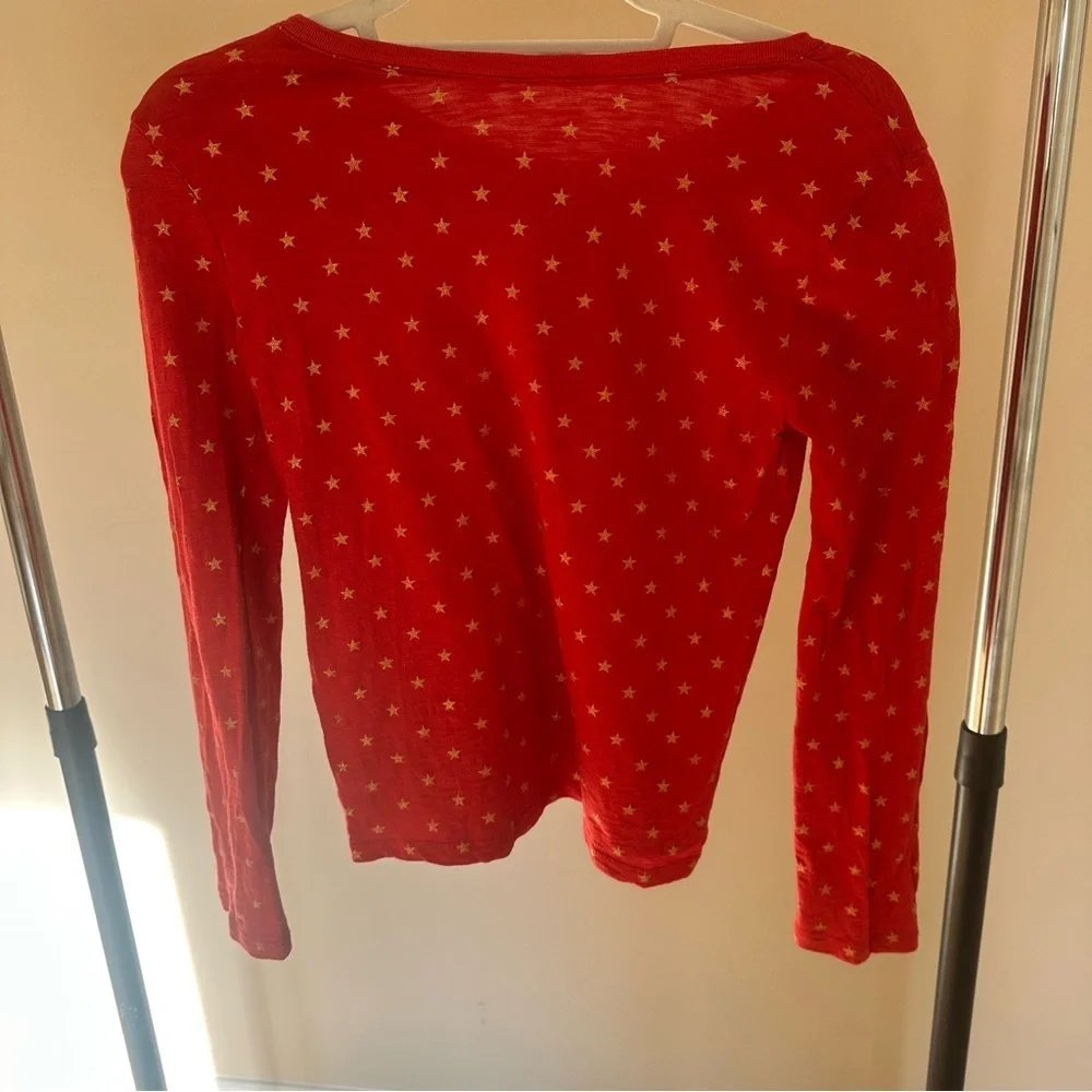 Gap Kids Scoop Neck Henley T-Shirt